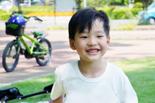 元気な男の子
