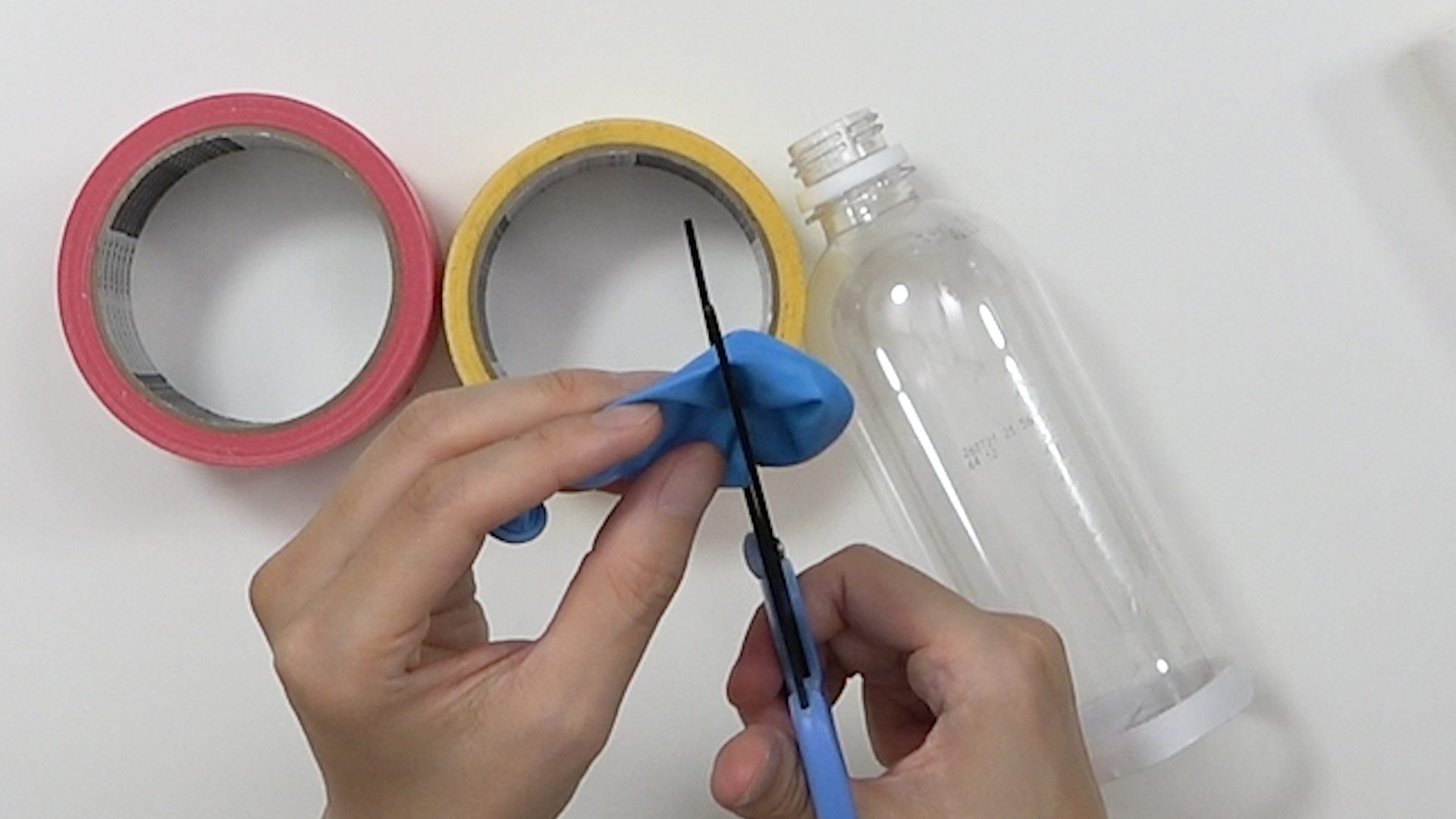 ペットボトル空気砲 作り方1-2