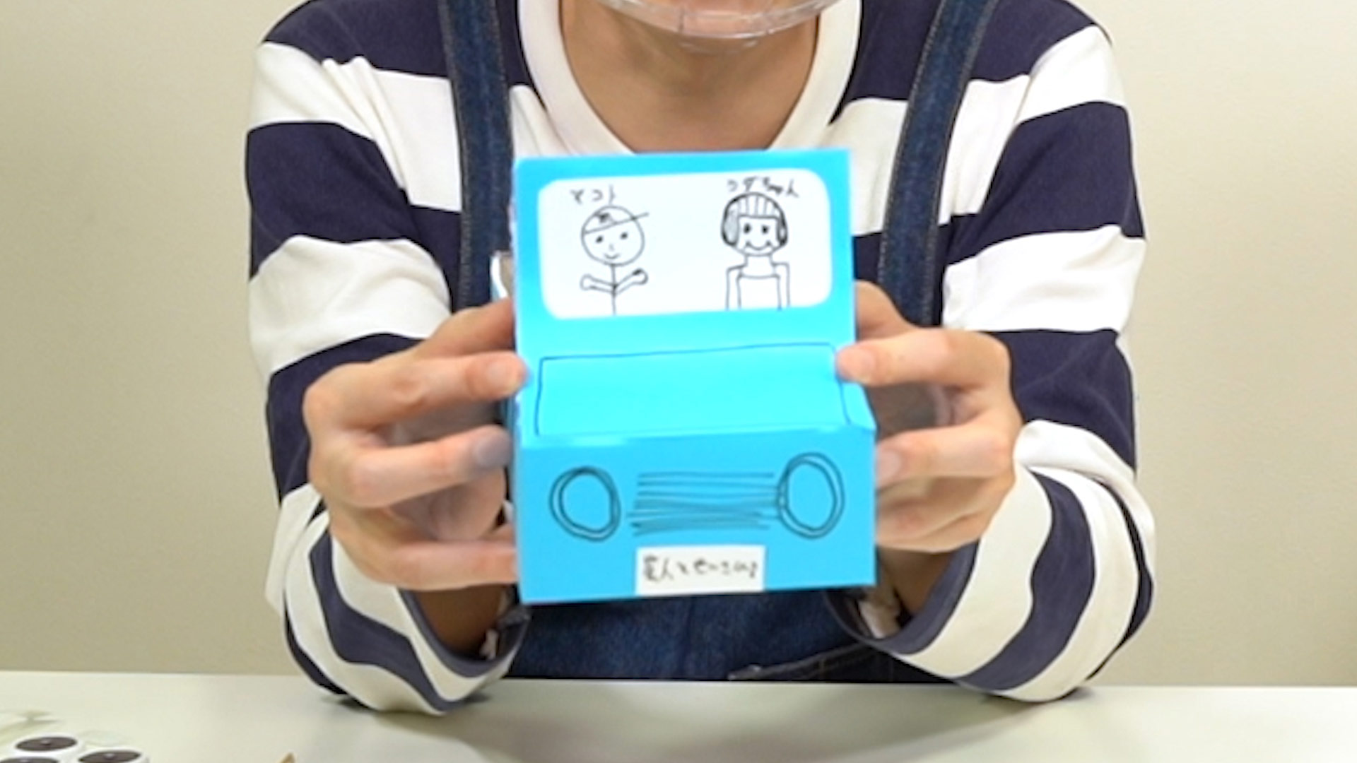 動く車 作り方写真2-3