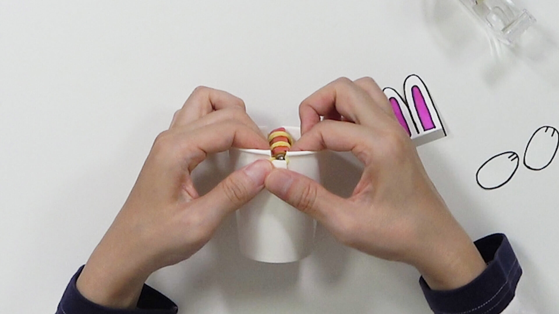 トコトコうさぎ作り方2-2