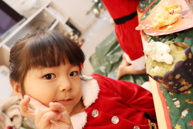 クリスマスパーティーと子ども