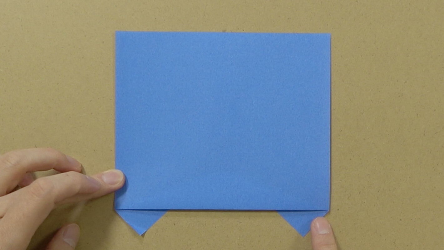 吉本芸人span マコトの子どもと折り紙 トラック の折り方 動画 ほいくnote
