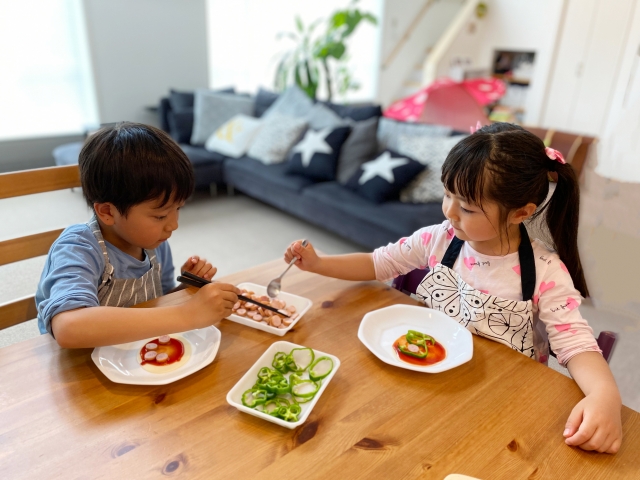 幼児の給食