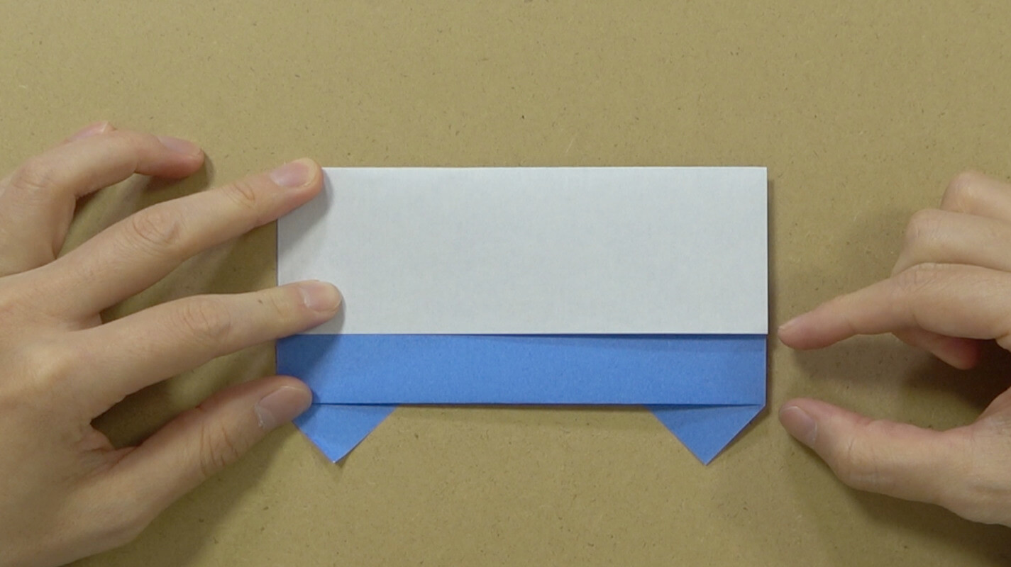 吉本芸人span マコトの子どもと折り紙 トラック の折り方 動画 ほいくnote