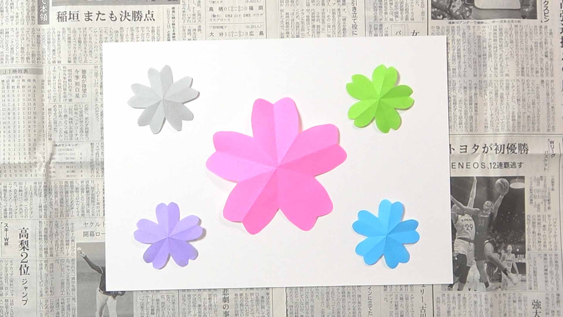 吉本芸人span マコトの一緒に製作 桜の壁紙 の作り方 動画 ほいくnote