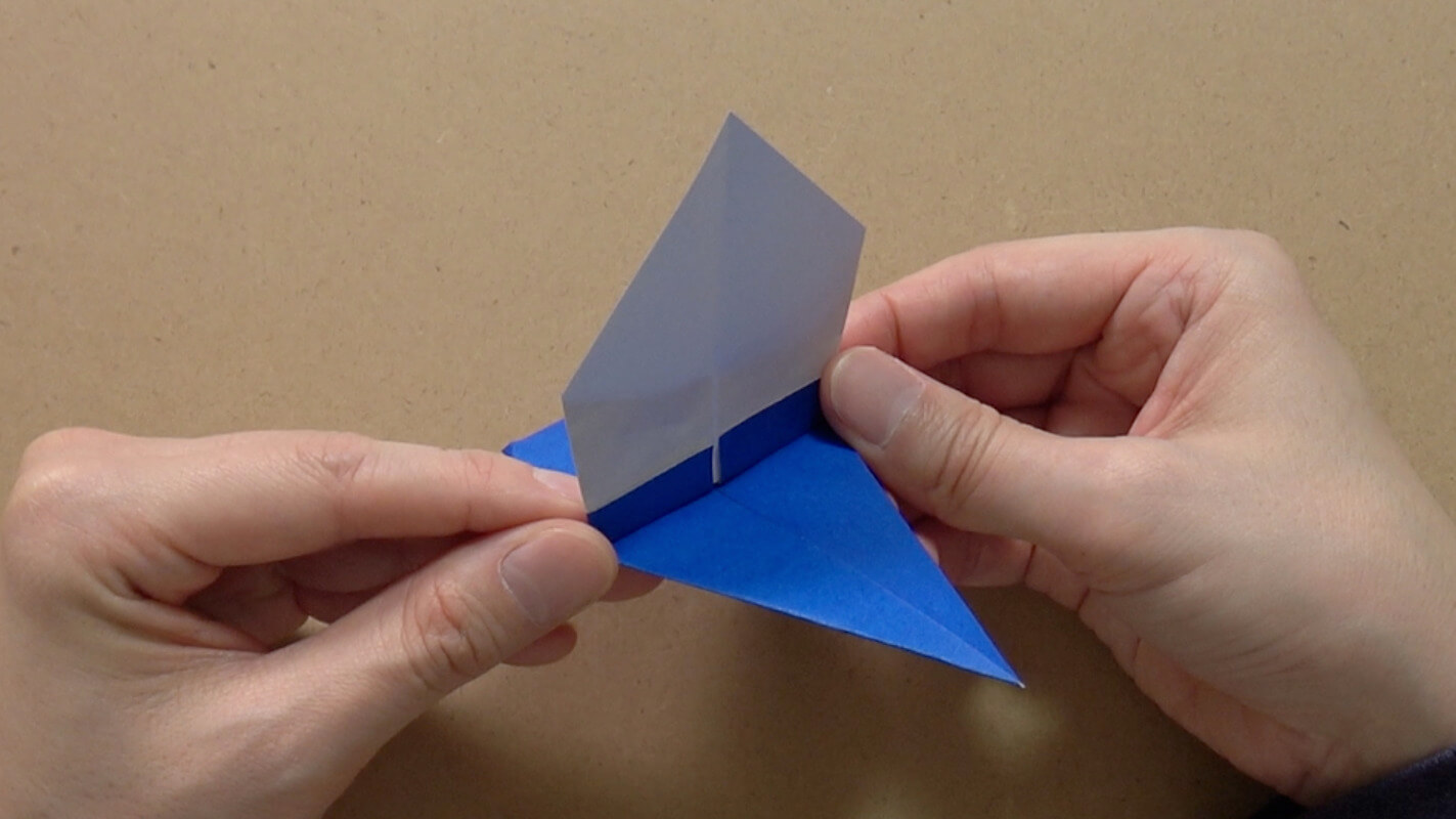 吉本芸人span マコトの一緒に折り紙 帆掛船 の折り方 動画 ほいくnote
